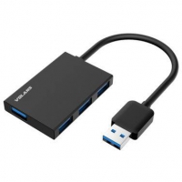 Volans VL-HB04S , Aluminium 4-Port USB3.0 Hub, 1 Year
