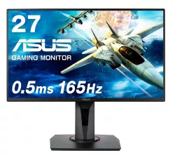 Asus 27", 1920x1080, (16:9), 0.5ms, 100MIL:1, DisplayPort, HDMI, DVI-D, Speaker, 3 Years Asus 27", 1920x1080, (16:9), 0.5ms, 100MIL:1, DisplayPort, HDMI, DVI-D, Speaker, 3 Years