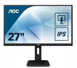 AOC 27", 2560x1440, (16:9), 5ms IPS Business Monitor w/HAS, Diplay Port, HDMI, DVI, VGA, Speaker, VESA,100mm Height Adjustable Stand, 3 Years AOC 27", 2560x1440, (16:9), 5ms IPS Business Monitor w/HAS, Diplay Port, HDMI, DVI, VGA, Speaker, VESA,100mm Height Adjustable Stand, 3 Years