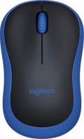 Logitech 910-002502, M185 Mouse, 1000dpi, USB, Wireless, Blue, Black,