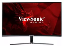 ViewSonic 24", 1920 x 1080, (16:9), VA TFT Full HD LCD(Curved 1800R), 85% of NTSC (Typ), 280 cd/m2 (Typ), DVI-D, HDMI, DisplayPort, Speakers 2X 3W, AudioJack 3.5mm, Vesa, Tilt, 3 Years ViewSonic 24", 1920 x 1080, (16:9), VA TFT Full HD LCD(Curved 1800R), 85% of NTSC (Typ), 280 cd/m2 (Typ), DVI-D, HDMI, DisplayPort, Speakers 2X 3W, AudioJack 3.5mm, Vesa, Tilt, 3 Years