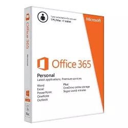 Microsoft QQ2-00013, Office 365 Personal (1 PC) - 1 Year, Digital Download - Best for individuals, For 1 PC or Mac, 1 tablet including iPad, Android, or Windows, plus 1 phone, Fully installed versions Microsoft QQ2-00013, Office 365 Personal (1 PC) - 1 Year, Digital Download - Best for individuals, For 1 PC or Mac, 1 tablet including iPad, Android, or Windows, plus 1 phone, Fully installed versions