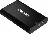 Volans VL-UE35S, Aluminium, 3.5” USB 3.0 SATA III HDD Enclosure, 1 Year Warranty