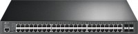 TP-Link TL-SG3452P, Rack Mountable, JetStream 52-Port Gigabit L2, Managed Switch with 48-Port PoE