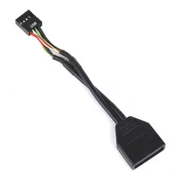 Silverstone 19pin USB 3.0 to USB 2.0 adapter cable Silverstone 19pin USB 3.0 to USB 2.0 adapter cable