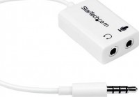 StarTech MUYHSMFFADW, 3.5mm 4 Position to 2x 3 Position 3.5mm Headset Splitter