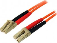 StartTech 50FIBLCLC2 Multimode 50/125 Duplex Fiber Patch Cable LC - LC, 2m