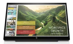 HP 14", 1920x1080, (16:9), 5ms, S14 EliteDisplay 14" FHD, 5ms, 1920x1080, USB-C, PORTABLE, 3 Year HP 14", 1920x1080, (16:9), 5ms, S14 EliteDisplay 14" FHD, 5ms, 1920x1080, USB-C, PORTABLE, 3 Year