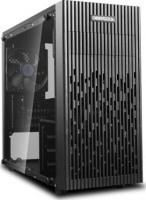 Deepcool DP-MATX-MATREXX30-AU-V2, Mini-Tower, Tempered Glass, Drive Bays: 3x3.5", 2x2.5", Expansion Slot: 4, Motherboard Support: Micro ATX/Mini-ITX, Pre-Installed Fan: 1x120mm, PSU: 450W, Black