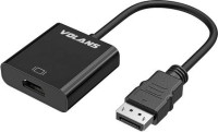 Volanas VL-DPHM-4K,DisplayPort to HDMI 4k Converter,Male to Female, Black