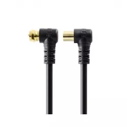 Alogic Right Angle PAL To Right Angle F-Type TV Antenna 3m Alogic Right Angle PAL To Right Angle F-Type TV Antenna 3m