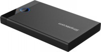 Simplecom SE229,Tool-free 2.5" SATA HDD SSD to USB-C Enclosure, Black