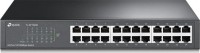 Tp-Link TL-SF1024D, 24-Port 10/100Mbps Rackmount Unmanaged Switch energy-efficient Supports MAC, 3 Years