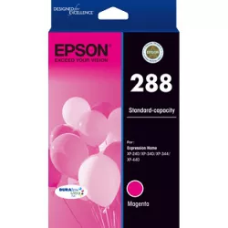 Epson 288 Std Capacity DURABrite Ultra Magenta ink XP-240 XP-340 XP-344 XP-440 C13T305392 Epson 288 Std Capacity DURABrite Ultra Magenta ink XP-240 XP-340 XP-344 XP-440 C13T305392