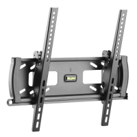 Tixx TIXX-T500, 400x400mm Tilt Wall Mount, For 32" to 55" Panels (45KG), 32" ~ 55" Flat Wall Mount with Tilt Feature, Max Weight: 45kg, VESA Mount: 200x200, 400x200, 300x300, 400x400 mm, Tilt Feature: -15 Degrees / +10 degrees, Profile: 59mm, Bubble Level, Plate Width: 506mm, Height: 150mm, Mounting Arms: 440mm (min 50mm - max 400mm), Locking Hole Design (padlock required), 1 Year