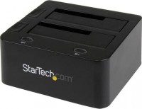 StarTech UNIDOCKU33, Universal hard drive docking station - SATA and IDE dock - 2.5in &amp; 3.5in HDD and SSD docking station with UASP &amp; SATA III - SATA 6Gbps transfer speeds