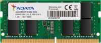 Adata AD4S32008G22-RGN, DDR4 8GB(1x8GB), 3200MHz, CL22, 1.2V, Limited Lifetime Warranty