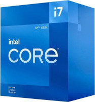 Intel BX8071512700F, Core i7 12700F, LGA 1700 Socket, 12 Cores (8 Performance/4 Efficient), 20 Threads (16 Performance/4 Efficient), Base: 2.1GHz, Turbo: 4.9GHz, Cache: 25MB, TDP: 65W