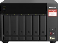 Qnap TS-673A-8G, 6 Bay NAS (No Disk), AMD Ryzen Embedded V1500B Quad-Core, 2.2GHz, 8GB DDR4, 6x3.5” SATA 6Gb/s, 3Gb/s, 2x2.5GbE, 2xPCIe, 4xUSB3.2, Hot Swappable, Tower