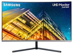 Samsung 31.5", 3840 x 2160 (16:9), 4ms, 4K UHD Curved Monitor, Curvature: 1500R, Refresh Rate: 60Hz, Brightness: 250 (typ), 200 cd/m2, Static Contrast Ratio: 2,500:1(Typ), Dynamic Contrast Ratio: Samsung 31.5", 3840 x 2160 (16:9), 4ms, 4K UHD Curved Monitor, Curvature: 1500R, Refresh Rate: 60Hz, Brightness: 250 (typ), 200 cd/m2, Static Contrast Ratio: 2,500:1(Typ), Dynamic Contrast Ratio: