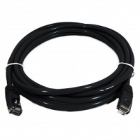 8Ware PL6A-5BLK, Cat6a UTP Ethernet Cable, 5m,  Black