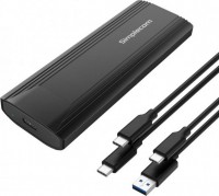 Simplecom SE504, NVMe M.2 SSD to USB3.2 G2 USB-C Enclosure, 10Gbps