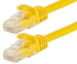 Astrotek AT-RJ45YELU6-025M, CAT6 Cable 25cm/0.25m - Yellow Color Premium RJ45 Ethernet Network LAN UTP Patch Cord 26AWG-CCA PVC Jacket, 1 Year Astrotek AT-RJ45YELU6-025M, CAT6 Cable 25cm/0.25m - Yellow Color Premium RJ45 Ethernet Network LAN UTP Patch Cord 26AWG-CCA PVC Jacket, 1 Year