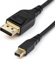 Startech DP14MDPMM2MB, Mini DP to DP, Male to Male, Length: 2m