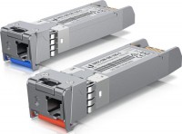 Ubiquiti UACC-OM-SM-10G-S-2, UFiber SFP+ Single-Mode Module 10G BiDi, 10Gbps, 10km Distance, Pack of 2,