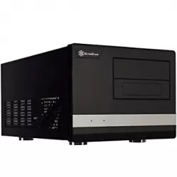 SilverStone SST-SG02B-F, SG02-F Micro ATX Desktop Tower Case, SECC Material, 5.25 SilverStone SST-SG02B-F, SG02-F Micro ATX Desktop Tower Case, SECC Material, 5.25
