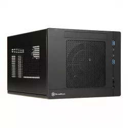 SilverStone SST-SG05BB-LITE, Black Sugo Series SG05 Life SFF Case, DTX, Mini-ITX, 2 x Internal/1 x External Drive bays, 2 x Expansion Slots, USB 3.0/Audio/Mic, SFX Power Supply, 1 Year SilverStone SST-SG05BB-LITE, Black Sugo Series SG05 Life SFF Case, DTX, Mini-ITX, 2 x Internal/1 x External Drive bays, 2 x Expansion Slots, USB 3.0/Audio/Mic, SFX Power Supply, 1 Year