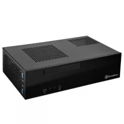 SilverStone SST-ML09B, Milo ML09 Black HTPC Case, Milo ML09 Mini-ITX Case, Black, Drive Bays: 4x 2.5 SilverStone SST-ML09B, Milo ML09 Black HTPC Case, Milo ML09 Mini-ITX Case, Black, Drive Bays: 4x 2.5