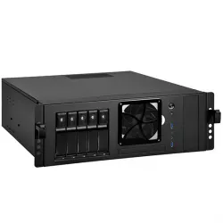 SilverStone SST-CS350B, CS350B 4U Rackmount Case, Black, Drive Bays: 2x 2.5", 1x 3.5" (Internal), 1x 5.25", 1x 12.7mm Slim Optical, 5x 3.5" Hot-swappable (External), 7+1 Expansion SilverStone SST-CS350B, CS350B 4U Rackmount Case, Black, Drive Bays: 2x 2.5", 1x 3.5" (Internal), 1x 5.25", 1x 12.7mm Slim Optical, 5x 3.5" Hot-swappable (External), 7+1 Expansion