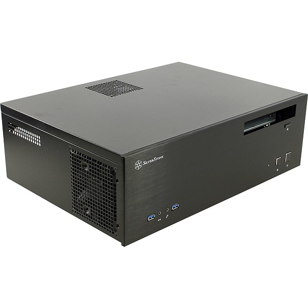 Silverstone SST-GD04B, SFF, Drive Bays: 1x5.25", 2x3.5", 3x2.5 ...