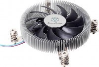 SilverStone SST-NT07-115X, NT07-115X Low Profile CPU Cooler, Supports Intel/AMD, 80mm PWM Fan