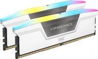 Corsair CMH32GX5M2B5600C36WK, Vengeance RGB, UDIMM, DDR5 32GB(2x16GB), 5600MHz, CL36, 1.25V, White