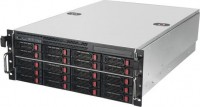 Silverstone SST-RM43-320-RS, Rackmount Storage Server Chassis, 4U, 20 Bay 2.5"/3.5" HDD/SSD, Mini-SAS HD SFF-8643,
