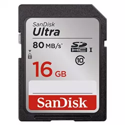 Sandisk Ultra SDHC SDUNC 16GB C10 UHS-I 80MB/s R 4x6 10Y - MOQ:5 SDSDUNC-016G-GN6IN Sandisk Ultra SDHC SDUNC 16GB C10 UHS-I 80MB/s R 4x6 10Y - MOQ:5 SDSDUNC-016G-GN6IN