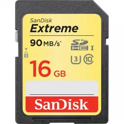 Sandisk Extreme SDHC SDXNE 16GB U3 C10 UHS-I 90MB/s R 40MB/s W 4x6 Lifetime Limited - MOQ:5 SDSDXNE-016G-GNCIN Sandisk Extreme SDHC SDXNE 16GB U3 C10 UHS-I 90MB/s R 40MB/s W 4x6 Lifetime Limited - MOQ:5 SDSDXNE-016G-GNCIN