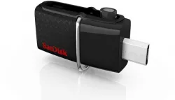 Sandisk Ultra Dual USB Drive 3.0 SDDD2 32GB USB3.0 Black USB3.0/micro-USB connector OTG-enabled Android devices 5Y - MOQ:5 SDDD2-032G-GAM46 Sandisk Ultra Dual USB Drive 3.0 SDDD2 32GB USB3.0 Black USB3.0/micro-USB connector OTG-enabled Android devices 5Y - MOQ:5 SDDD2-032G-GAM46