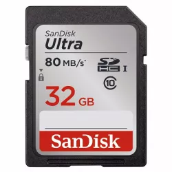SanDisk SDSDUNC-032G-GN6IN, 32GB, Ultra SDHC, SDUNC, Class 10, UHS-I, Read Speed : 80MB/s, 4x6, 10 Years SanDisk SDSDUNC-032G-GN6IN, 32GB, Ultra SDHC, SDUNC, Class 10, UHS-I, Read Speed : 80MB/s, 4x6, 10 Years