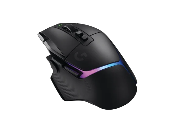 Logitech 910-006164, G502 X Plus Gaming Mouse, Wireless, 100–25,600 dpi, 13 Programmable Button, USB, Black, 