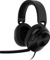 Corsair CA-9011265-AP, HS55 Carbon 7.1 SURROUND Gaming Headset, Dolby, Wired, Cable Length: 1.8m, Black