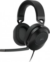 Corsair CA-9011270-AP, HS65 Carbon 7.1 SURROUND Gaming Headset, Dolby, Wired, Cable Length: 1.8m, Black