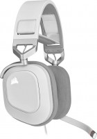 Corsair CA-9011238-AP, HS80 RGB Gaming Headset, Dolby, Wired, Cable length: 1.8m, White
