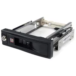 StarTech 5.25in Trayless Hot Swap Mobile Rack for 3.5in Hard Drive - Internal SATA Backplane Enclosure HSB100SATBK StarTech 5.25in Trayless Hot Swap Mobile Rack for 3.5in Hard Drive - Internal SATA Backplane Enclosure HSB100SATBK