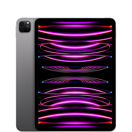 Apple MNXD3X/A, iPad Pro (4th Gen), 11", M2 Chip, 128GB Storage, WiFi, Space Grey, 