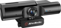 AVerMedia PW513, Live Streamer 513 4K UHD Webcam, USB 3.0, 8MP, 30fps, Fixed Focus F2.8, Diagonal 94 Zoom Certified, 