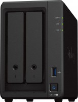 Synology DS723+, DiskStation, 2 Bay NAS, AMD Ryzen R1600, 2GB DDR4 RAM, 2xM.2, 3.5"/2.5", 1xeSATA, 2xRJ-45 Ports, 2xUSB3.0 Port, Diskless, 