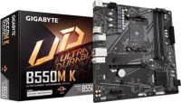 Gigabyte GA-B550M-K, Micro-ATX, AMD AM4, 4xDDR4, 2xM.2+4xSATA 6Gb/s, 2xPCIe, RAID, 1xHDMI, 1xDP, GbE LAN, 4xUSB2.0, 4xUSB3.0,